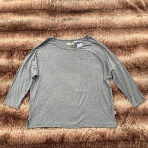 Ugg Marisol Grey 3/4 Sleeve Top